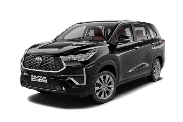 Toyota Innova Hycross Attitude Black Mica Color Image